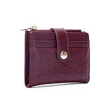CH Luxury Brand Retro Design Business Card Bag Fashion Button Classic Folding Wallet Compact and Lightweight Women's Square Bag