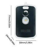 Wireless PIR Infrared Thermal Alarm Remote Control Outdoor Camping Anti-Animal Alarm Human Detection Sensor