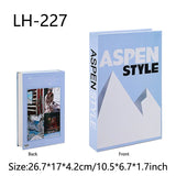 Travel Series Fake Book Decoration Coffee Table Living Room Fashion Fake Book Storage Box Decor Model Room IBIZA CAPRI