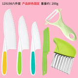 Wooden Cutter for Kids,Kid's Knife,Plastic Fruit Knives,Kids DIY Peeler Tools Kitchen Accessories 