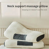 Knitted cotton pillow, cervical spine protection, sleep aid, pillow core, special household dormitory student pillow for adults