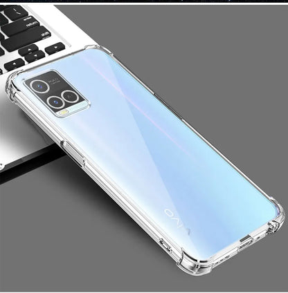 For VIVO Y33s Case 2021 Silicone Soft Shockproof Transparent Cover For Vivo Y33S Clear Phone Cases For vivo Y33s Fundas Coque