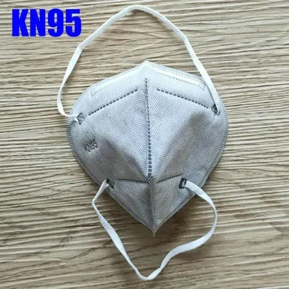 FFP2 headband Mascarillas CE KN95 Mask Black White 5 Layers Face Mask KN95 Filter Respirator mouth Mask Adults filter
