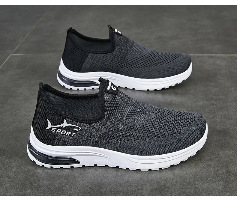 Men's summer shoes 2025 new lazy shoes breathable mesh casual sports shoes man comfortable cheap shoes clearance free shipping