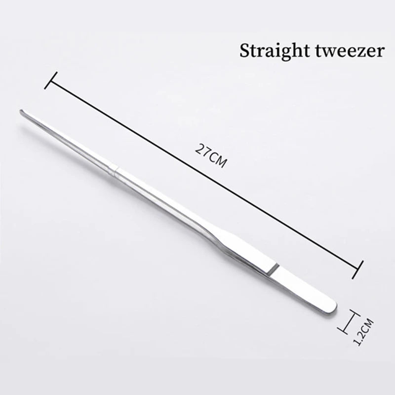 Aquarium Tank Aquascaping Tools Aquarium Scissor Tweezers Tool Stainless Steel Aquatic Plants Set for Aquarium Maintenance