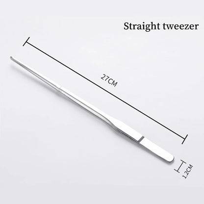 Aquarium Tank Aquascaping Tools Aquarium Scissor Tweezers Tool Stainless Steel Aquatic Plants Set for Aquarium Maintenance