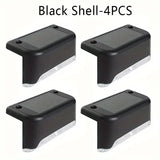 16 PCs Solar Outdoor Deck Lights Commercial Street LED Step Lights suitable for balconies terraces stairs fences lanes paths
