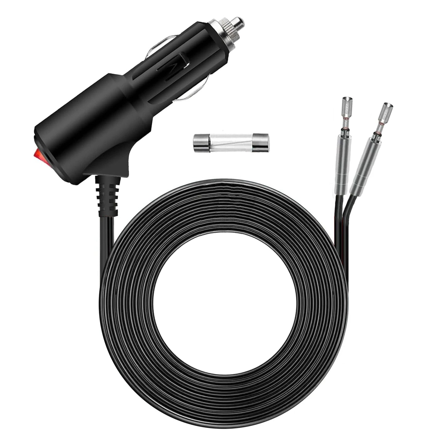 2FT/6FT/12FT 12V Car Cigar Lighter Socket Plug Connector Extension Cord Power Adapter On Off Switch Universal Charger Adapter