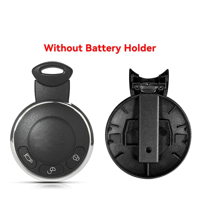 KEYYOU-Remoto Smart Car Key Shell Capa, 3 Botões de Substituição, Case para BMW, Mini Cooper, R56, 2007-2014