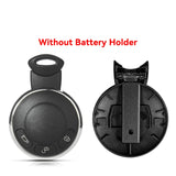 KEYYOU-Remoto Smart Car Key Shell Capa, 3 Botões de Substituição, Case para BMW, Mini Cooper, R56, 2007-2014