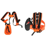 Padded Double Shoulder Strap Comfortable Trimmer Shoulder Strap Labor Saving Increase Safety for Brush Cutter Trimmer