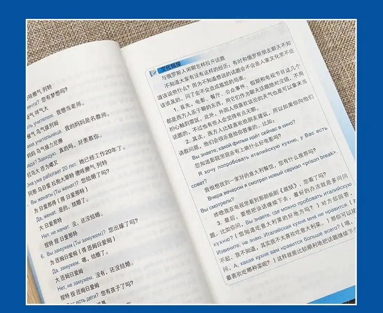 Learn Russian From Scratch Chinese-Russian Bilingual Books Russian Multimedia Classroom From Scratch Language Learning Book