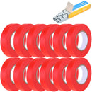 10/20Pcs Plant Branch Tie Tape Hand Tying Binding Tools with 1 Box Staple For Garden Tying Machine Vegetable Fruit Tree Tapenter