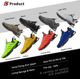 Baasploa Professional Running Shoes For Men Lightweight Men's Designer Mesh Sneakers Lace-Up Male Outdoor Sports Tennis Shoe