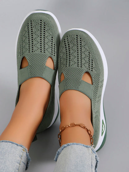 Zapatillas deportivas de primavera para mujer, modernas, transpirables, ligeras, antideslizantes, resistentes al desgaste, informales, planas.