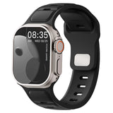 For Iwatch Series 11 10 9 8 7 6 5 4 SE3 Ultra 1 2 Silicone Strap Sports Band for Apple Watch 49mm 46mm 45mm 44mm 42mm 41mm 40mm