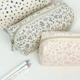 18*7*8cm Makeup Bag High-Quality Canvas Portable Storage Bag Stylish Pen Bag For Artists Portable Travel Accessories