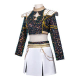Kids Girls Rummi Devil Hunters Zoeyy Miraa Cosplay Costume for Children Idol Roleplay Outfits Halloween Carnival Suit
