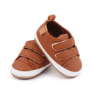 Zapatillas informales para bebé, primavera y otoño, suela suave de PU y TPR, antideslizantes, de alta calidad, superventas, 2023, nueva moda para niños pequeños de 0 a 12 meses.