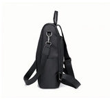 Homefish New Women's Multifunction Backpack Casual Solid Color School Bag For Girls Fashion Detachable Strap Travel Shoulder Bag