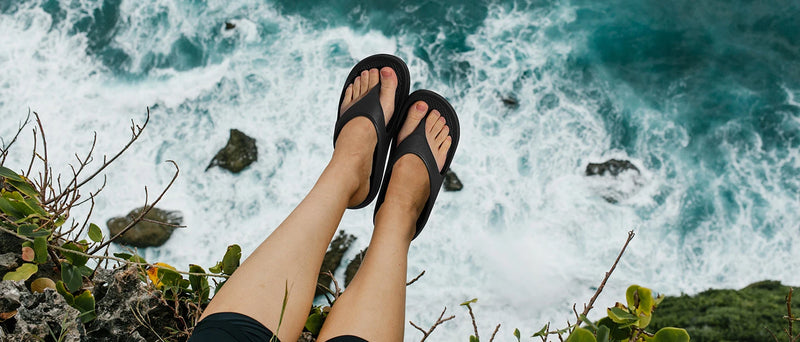 Evshine Women Orthopedic Sandals Flip Flops With Arch Support Men Non-slip Bath Shower Slippers Unisex Fashion House Slippers