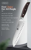XINZUO Professional Full 7 PCS Knife Set German 1.4116 Stainless Steel Kitchen Knives Sets Best Kitchen Slicing Santoku Tool
