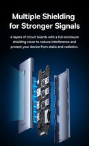 Baseus USB Hub DP 4K Dual HDMI Adapter 11 in 1 Splitter RJ45 USB 3.0 PD 100W Docking Station for MacBook Pro Air M2 M1 USB C HUB