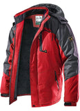 Men's Winter Parkas Outdoor Jacket Thicken Fleece Warm Waterproof Windbreaker Ski Jackets Climb Men Thick Coat Hot Sale