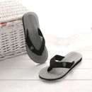 Men's Casual Flip Flops Fashion Beach Shoes Men Summer Non-Slip Flat Slides Mens Slippers Indoor House Shoes Man Male Slipper
