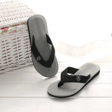 Men's Casual Flip Flops Fashion Beach Shoes Men Summer Non-Slip Flat Slides Men's Slippers Indoor House Shoes Man Male Slipper