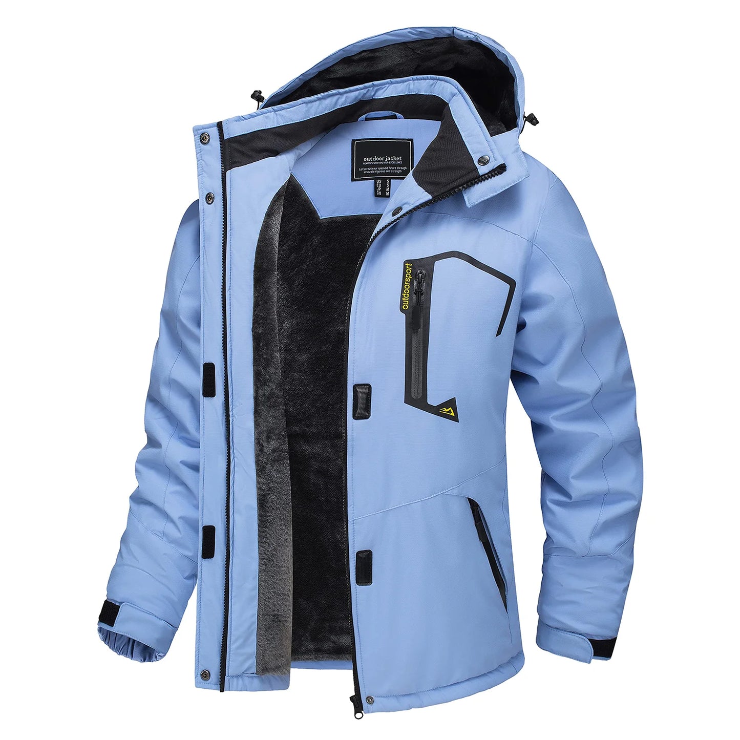TACVASEN Chaqueta de esquí y snowboard de invierno para mujer, forro polar térmico, impermeable, informal, para trabajo, lluvia, cortavientos, parka