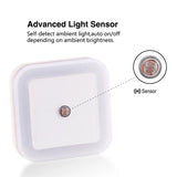 Luz Noturna LED Sem Fio com Sensor – Mini Luz de Tomada (Padrão UE/EUA) para Decoração e Iluminação de Quartos (Infantil e Adulto) e Salas
