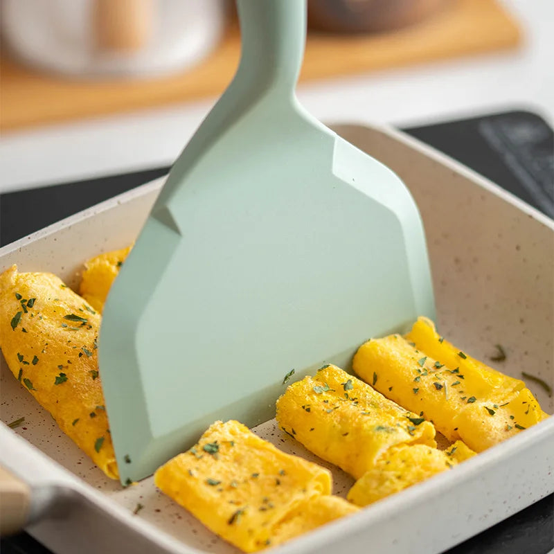 Food Grade Silicone Cooking Utensils Tamagoyaki Spatula Beef Meat Egg Kitchen Spatula Pizza Shovel Cooking Tools Kitchenware