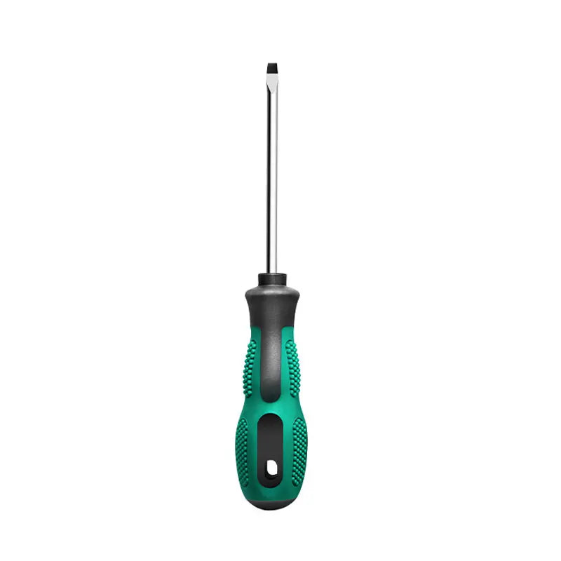 Destornillador de cabeza cruzada Phillips ranurado magnético, cabezal de lote de longitud completa, 150-300mm, Mango antideslizante de acero PP, herramientas de reparación manual