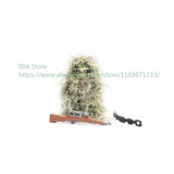 Military Special Forces Action Figure Building Blocks Ghillie Suit Weapons Sniper SWAT Ghost KSK Police Bandit Boy Toy Gift F029