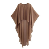 BMURHMZA Spring and Summer Fashion Hot Selling New Asymmetrical Loose Skin-Friendly Sunscreen Sheer Cape