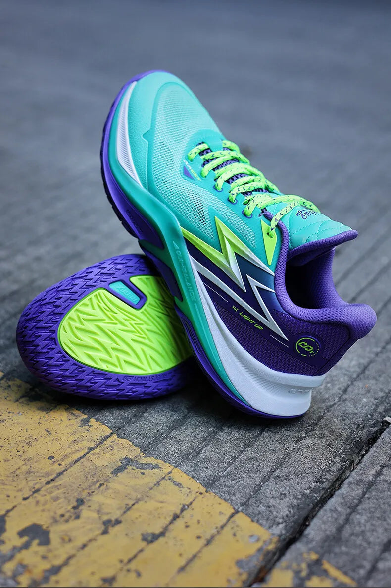 361 Degrees Men's Basketball Shoes LIGHT UP 1 Breathable stable Traction Protect Antiskid Sportswear Training Male 572431111