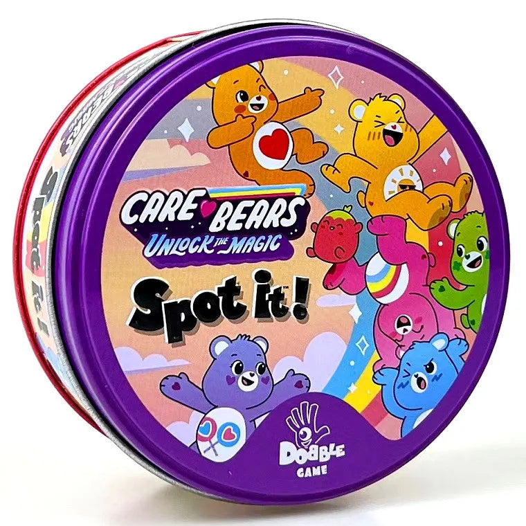 Juego de cartas Spot It Dobble Juego Pokemon Pikachu con caja de metal One Piece Doraemon Friends Party Jr Hip Juego de mesa para niños Regalos
