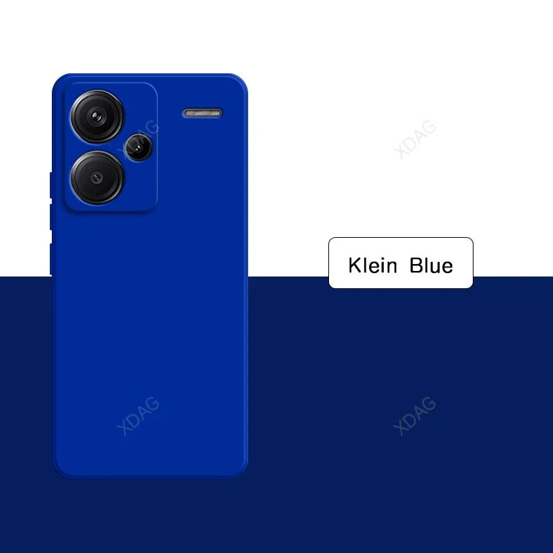 Original Soft Case for Xiaomi Redmi Note13 Note 13 Pro Plus Pro+ 13Pro+ 5G Shockproof Full Protective Liquid Silicone Back Cover