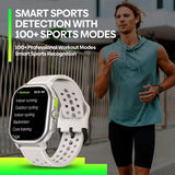 New Zeblaze Beyond 3 Pro GPS Smart Watch 2.15" AMOLED Display Built-in GPS & Route Import Make/Receive Phone Calls Smartwatch