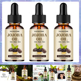 Óleo de Jojoba Orgânico, Óleo Hidratante Puro para Rosto, Cabelo, Pele e Unhas | Óleo Carreador Natural Prensado a Frio e Livre de Hexano