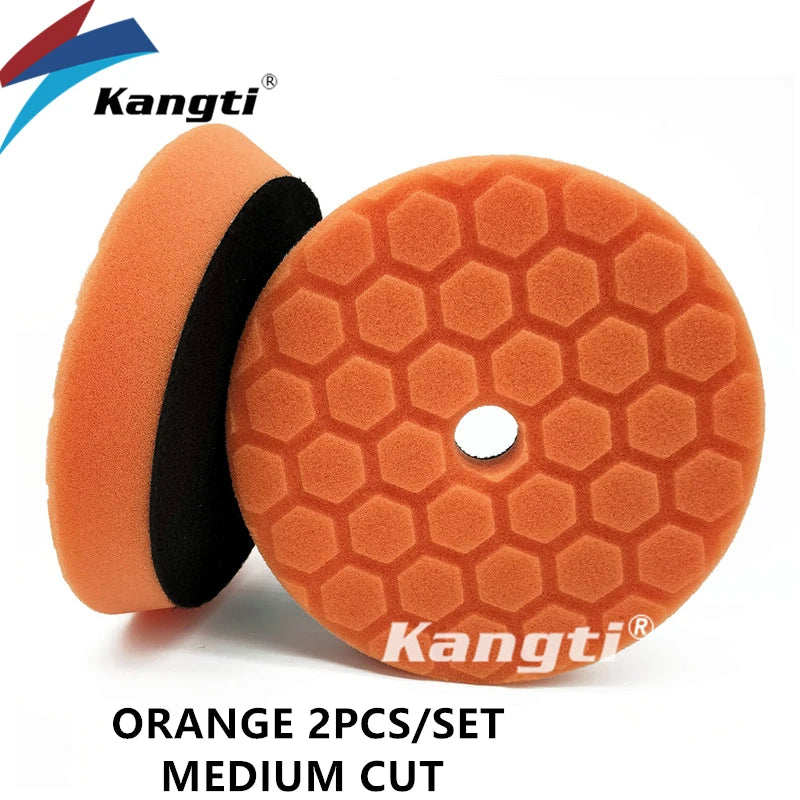 5 (125mm)/6 (150mm) Inch Car Waxing Buffing Pad Germany Foam Polishing Disc Auto Care Repair Tools Wax Pads for Car Detailing
