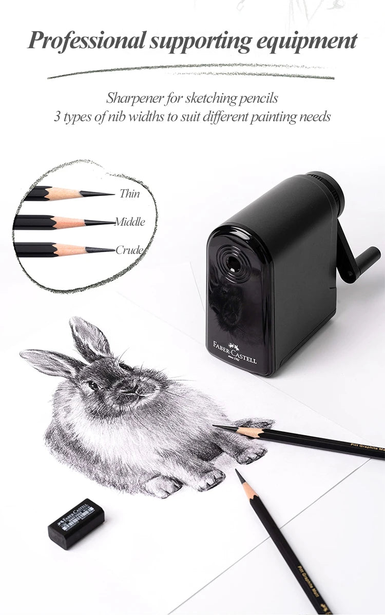 Faber-Castell 8/12pcs Set Matte Sketch Pencil Art Graphite For Sketch Black Lead Writing Drawing Graphite Pencils Supplies