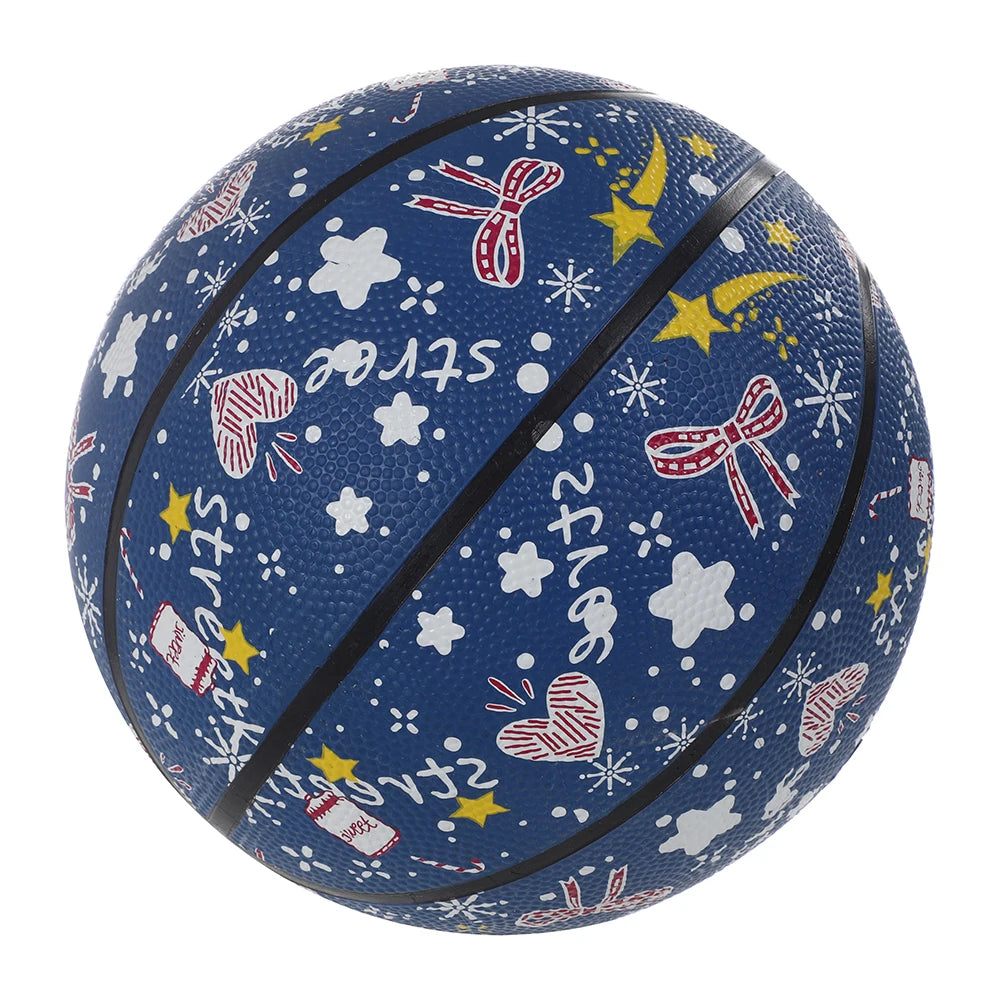 Basketball Rubber Basketball Size 7 Outdoor Cement Court Training Sports Ball For Adults Youth Professional Game Equipment