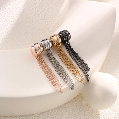 DIY Sewing Supplies Hooks Chain Magnetic Buckle Exquisite Brooch Buckles Roll Up Pants Legs Alloy Change Shorts Trouser Legs