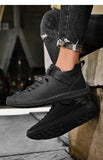 Handmade Leather Men's Casual Slip-On Loafers Breathable Leather Shoes Men's Flat Fashion Moccasins Tooling Shoes Plus Size