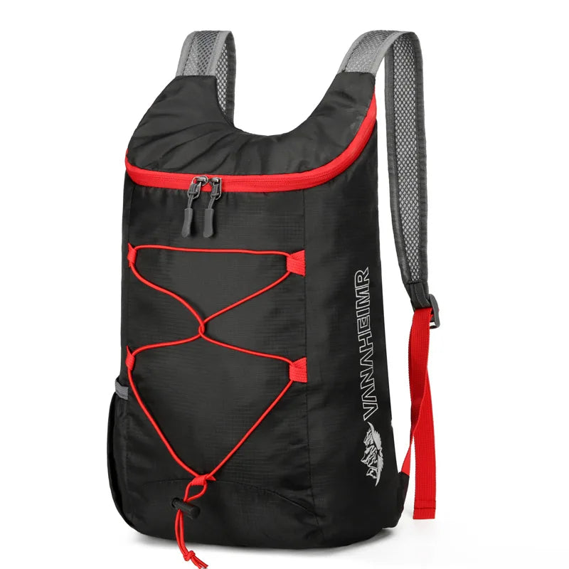 Buylor Outdoor Foldable Backpack Men Women Lightweight Waterproof Nylon Sports Bag for Camping Hiking Travel Mountain Bag Travel