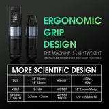 Ambition MARS-U Professional Wireless Tattoo Machine Pen Adjustable Stroke 2-4mm Cartridge 1800mAh Coreless Motor Tattoo Artists