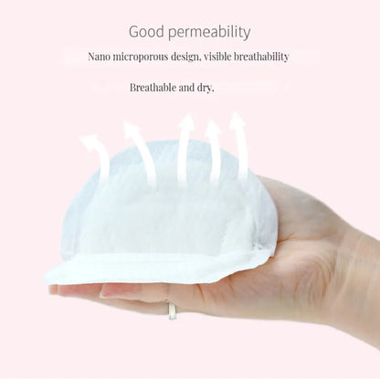 Breastfeeding Disposable Breast Nursing Pads Breathable Slim Super Absorbency Cotton Breast Pad Nurs
