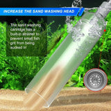 Fish Tank Siphon Vacuum Gravel Large Water exchanger Aquarium Sand Cleaning and Water Changing Cleaning Kit with Extension Tube